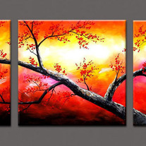 Buzz Tree Canvas Oil Painting