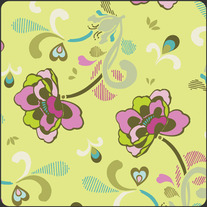 Fat Quarter- Girly Girl Fresh Bouquet by Art Gallery/GIG 606