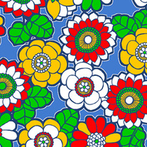 Fat Quarter- Folk Life Country Picnic 2 by Anthology/PR108