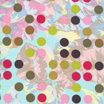 Fat Quarter- Habitat Singing Forest in Blue by Jay McCarroll/JY29