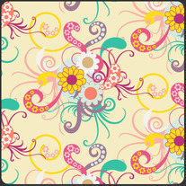 Fat Quarter- Sugar Creamy Scents by Art Gallery/SU 807