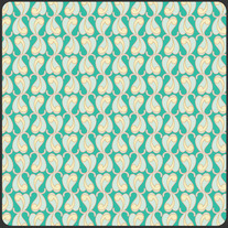Fat Quarter- Sugar Glazed Heart Chains by Art Gallery/SU 800