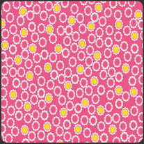 Fat Quarter- Sugar Pink Lacy Charms by Art Gallery/SU 902