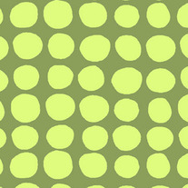 Fat Quarter-Love Sun Spots in Olive/AB546