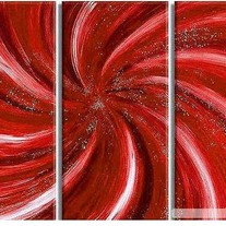 Red Infusion Oil Painting (canvas)