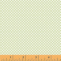 Fat Quarter- Peacock in Green Dots/318185
