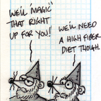 Sketch Card: Gnome Weasels
