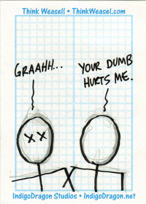 Sketch Card: Dumb Zombie