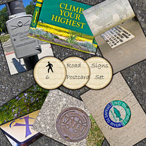 Roadsign Postcards set of 6