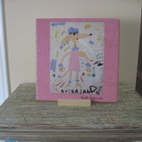 Decorative tile featuring Poodles Galore