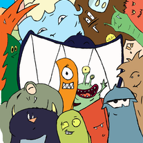 The Fake Monsters! Print (PREORDER)