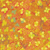 Fat Quarter- Clover Dots in Spice/BM23 spice