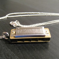 Mini Harmonica Necklace