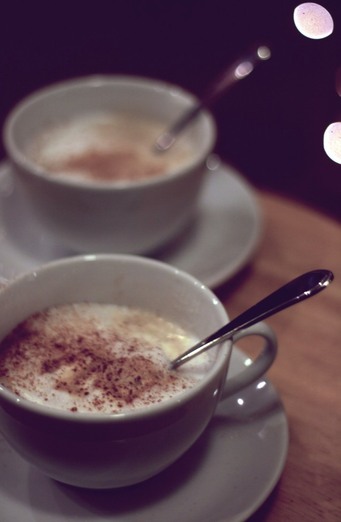 "cappuccino for two" print