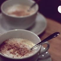 "cappuccino for two" print