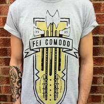 Weaponry t shirt (grey) (£8) - ON SALE