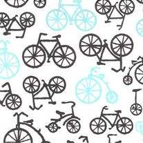 Fat Quarter- Bicycles/CX 4892 Hazel