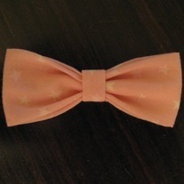 Pink Star Hair Bow