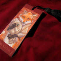"Faux Fur" Bookmark
