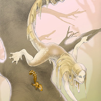 "Mina & Gear" Print