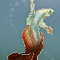"Broketail" Print