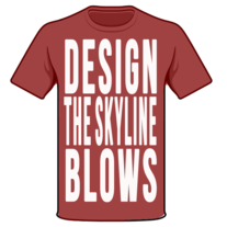 Design The Skyline Blows MAROON