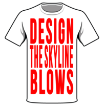 Design The Skyline Blows WHITE