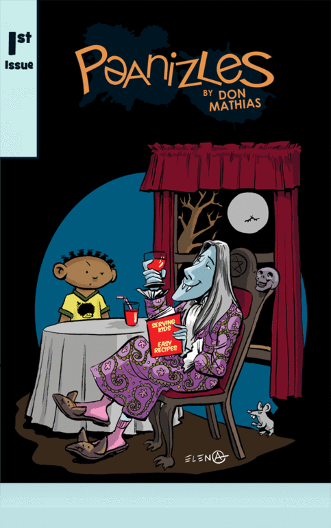 Peanizles Comic Book - Issue One: Vampire Variant Cover