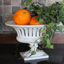 Ardalt Italian Porcelain Footed Bowl