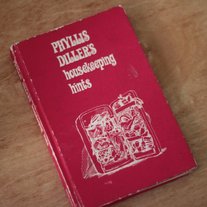 Phyllis Diller's Housekeeping Hints, 60s Book