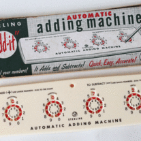 Automatic Adding Machine by Sterling