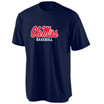Ole Miss Baseball Dry-Excel Tees