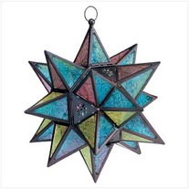 Moroccan-Style Star Lantern  