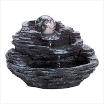 Rock Design Tabletop Fountain