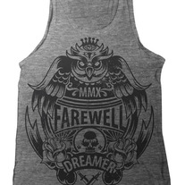 Farewell, Dreamer Tank Top - Gray