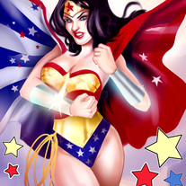Wonder Woman print