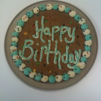 Gigantic Cookie "Cake"