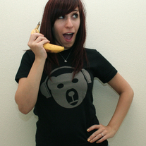 Flavored Logo Black (Girls)