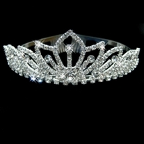 Gorgeous Clear Crystals Wedding Bridal Tiara