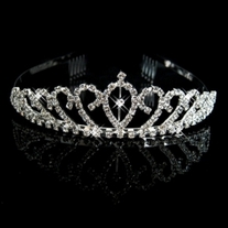 Gorgeous Clear Crystals Wedding Bridal Tiara