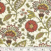 Fat Quarter Retro-Spective Floral/R60