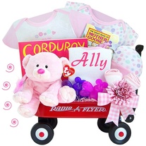 Personalized "Thank Heaven" For Little Girls - Radio Flyer Wagon