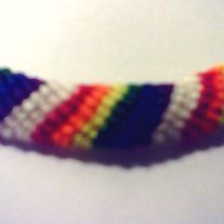 Rainbow With White