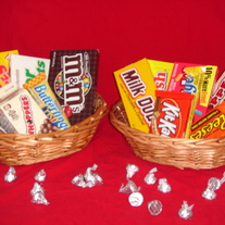 Chocolate or candy Basket