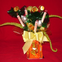 Reeses Candy bouquet