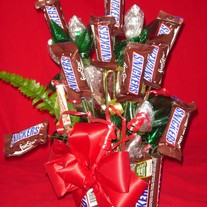 Snicker Candy Bouquet