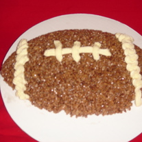 Rice Krispie Football