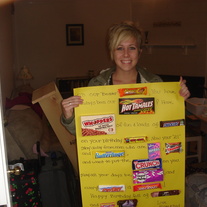 Candy Bar Poster Gram