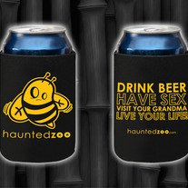 Beer Koozie by Haunted Zoo