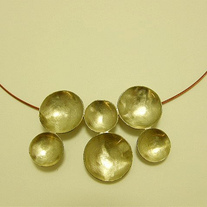 Concave Silver Necklace
